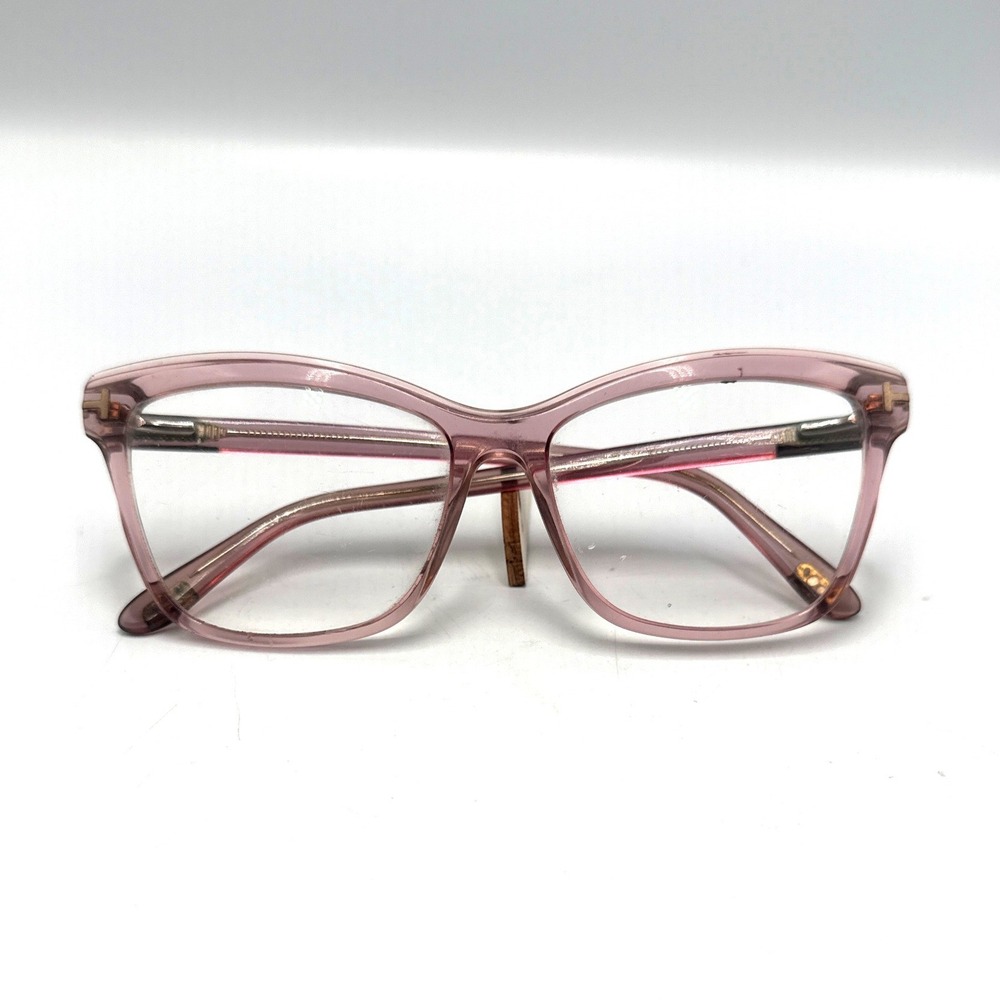Tom Ford Pink Cat Eye‎ Eyeglasses TF5519 54-19-140 Designer Optical Frames